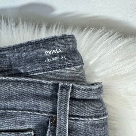 AG Adriano Goldschmied The Prima Blue-Grey Cigarette Leg Jeans Sz 26R - Picture 6 of 9